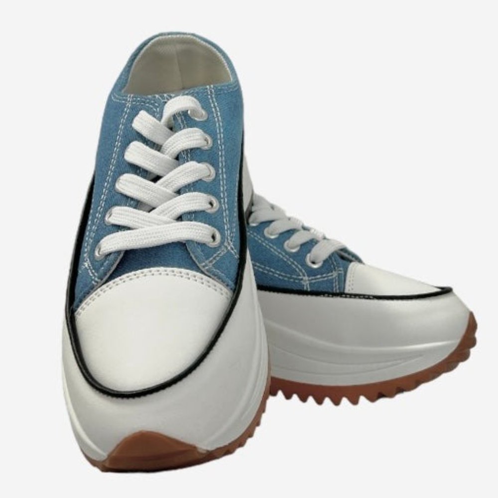 ETA SHOES Low Top Platform Women's Sneakers - Picture 10 of 10